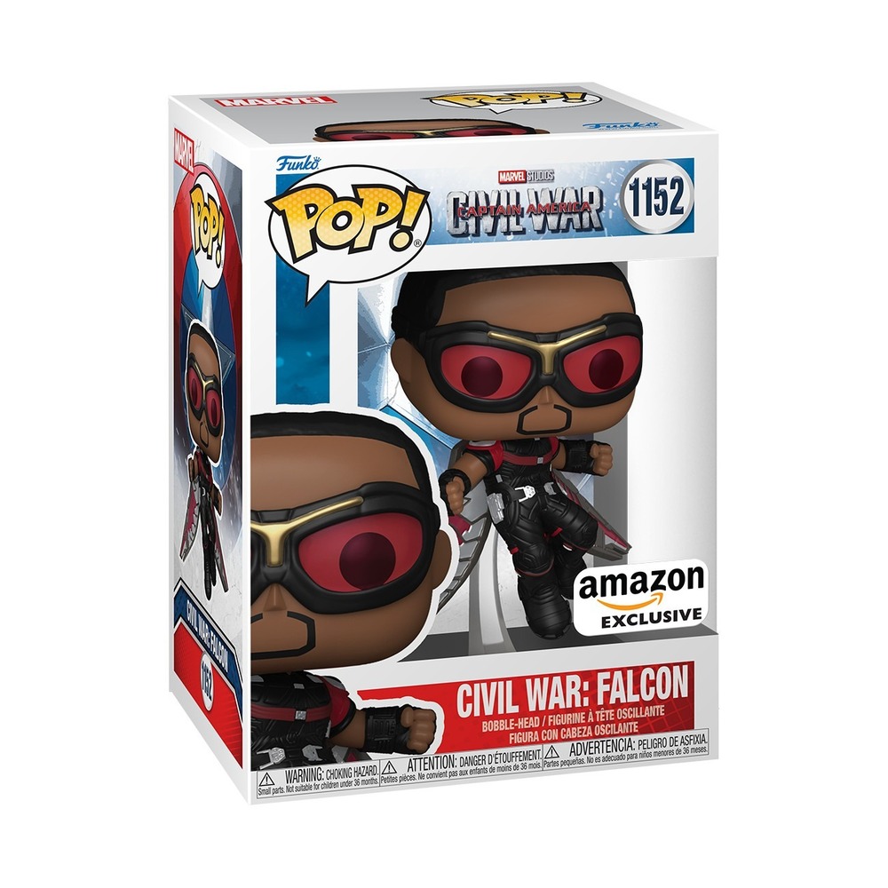 Funko Pop! Vinyl: Marvel - Civil War: Falcon - Amazon (Exclusive) #1152